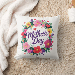 Coussin Cosy Love for Mom - Bonne fête des mères