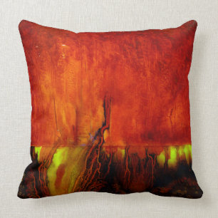 Coussin Côtés différents du carreau -2 ROUGE curatif de