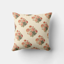 Coton Vintage Floral Pink Peonies