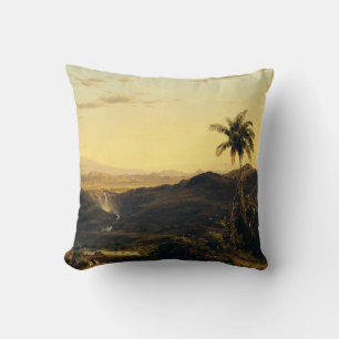 Coussin Cotopaxi depuis les montagnes des Andes par Freder