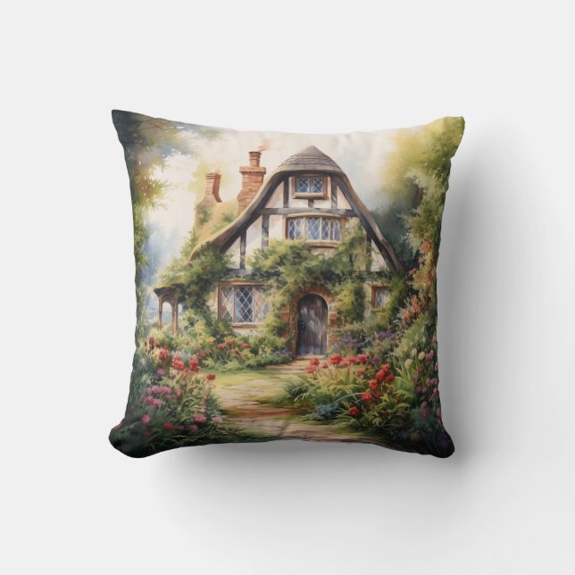 Coussin Cottage anglais (Recto)