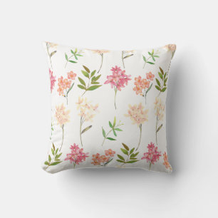 Coussin Cottage fleuri vintage fleurs traditionnelles