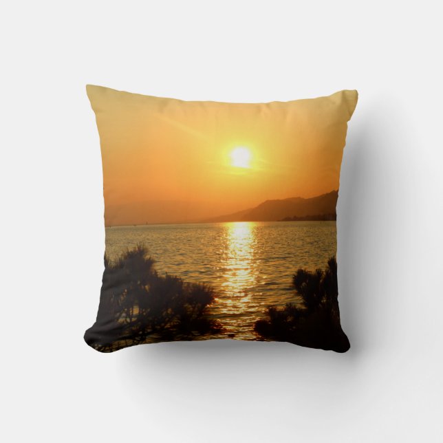 Coussin Couché de soleil (Recto)