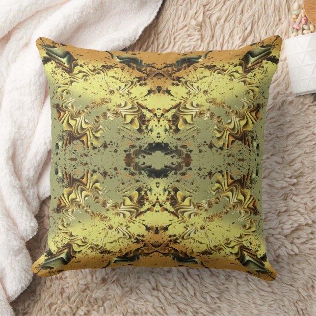 Coussin Coucher de soleil Abstrait (Couverture)