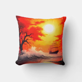Coussin Coucher du soleil