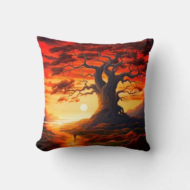 Coussin Coucher du soleil (Recto)