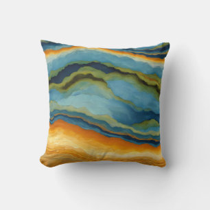 Coussin Couches fracturées horizontales "Estepona"