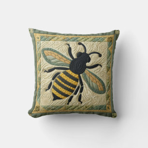 Coussin Couette Faux Honeybee Deux