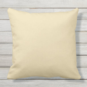 Coussin Couleur crème Beurre Correspondante