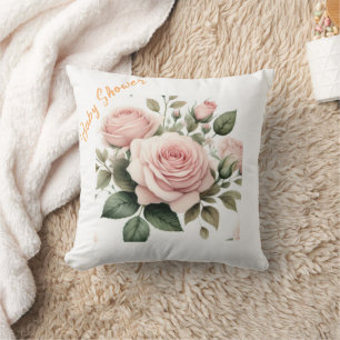 Coussin Couleur d'eau vive Rose