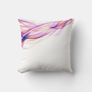 Coussin Couleur rose abstrait