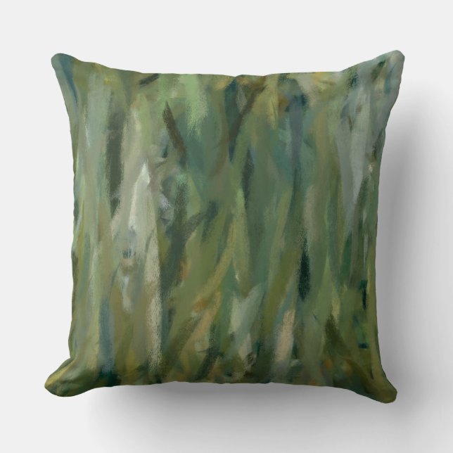 Coussin Couleurs Abstraites de peinture #49 (Recto)