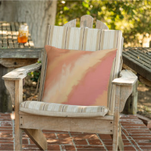 Coussin Couleurs d'automne Flamme Orange Marron