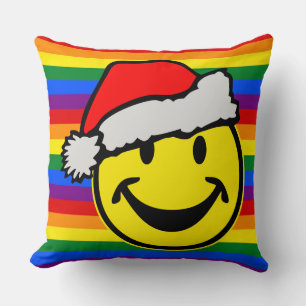 Coussin COULEURS DE DRAPEAU ET claus santa
