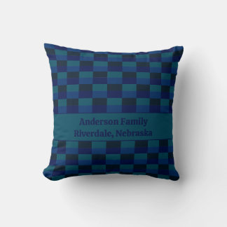 Coussin Couleurs de l'océan sombre la nuit