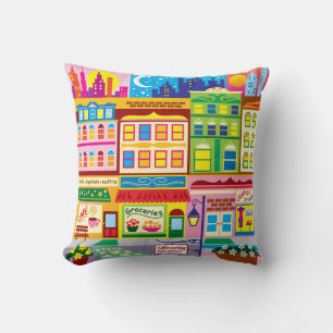 Coussin Couleurs de Main Street