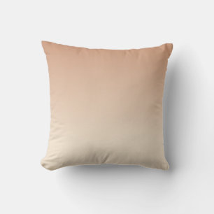 Coussin Couleurs dégradées blanc antique et laiton antique