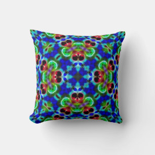 Coussin Couleurs éclatantes Kaleidoscope Mandala Jeu d'ore