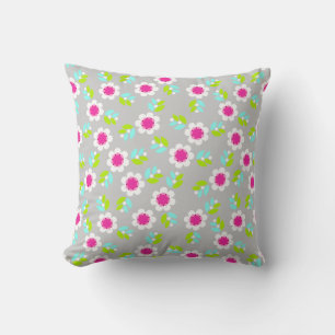 Coussin Couleurs florales de motif au printemps