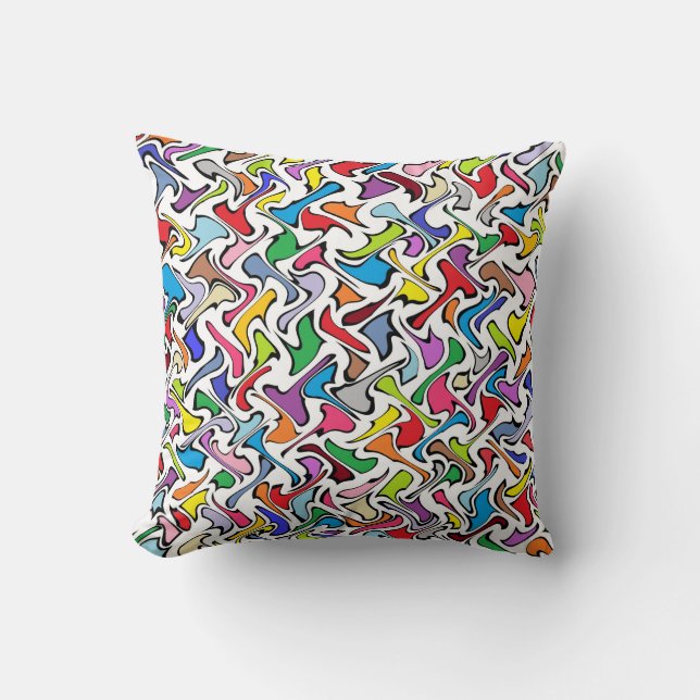 Coussin Couleurs lunatiques (Recto)