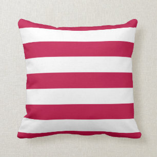 Coussin Couleurs modifiables et grandes bandes blanches