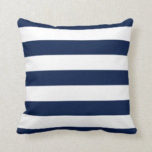Coussin Couleurs modifiables et grandes bandes blanches