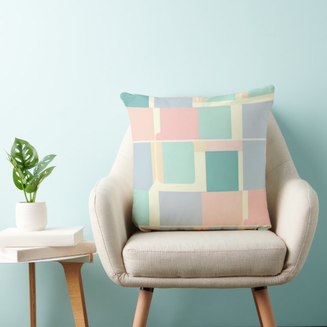 Coussin Couleurs pastel (Chaise)