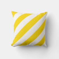 Couleurs tendance Jaune Blanc rayé Modèle moderne