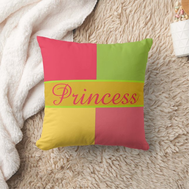 Coussin Couleurs vives et tropicales (Couverture)