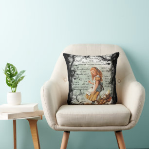 Coussin Coupe de Thé Alice Walrus Soixantième anniversaire