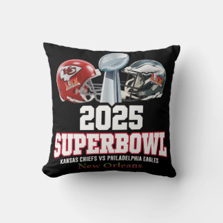 Coussin Coupe du Super Bowl 2025