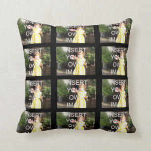Coussin Couple d'oreillers à lancer de la famille de photo