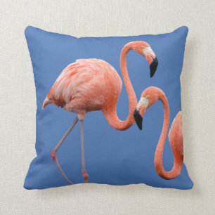 Coussin Couples de Flamant rose