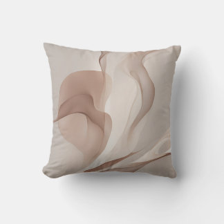 Coussin "Courants organiques" | Formes dynamiques Art