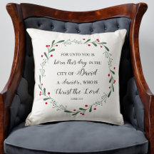 Couronne de Noël Verset Biblique Jésus-Christ Sauv