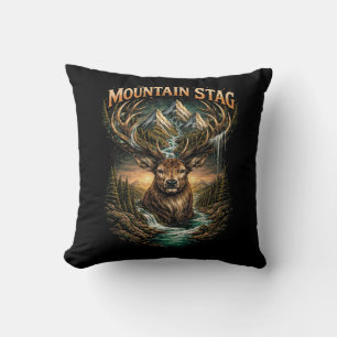 Coussin Couronne du cerf de montagne