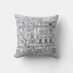 Coussin Courtyard Café   Hôtel del'Horloge, Avignon