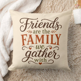 Coussin Cousins Sont La Famille Que Nous Rassemblons Avec