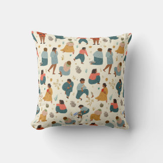 Coussin coussin au design motif moderne