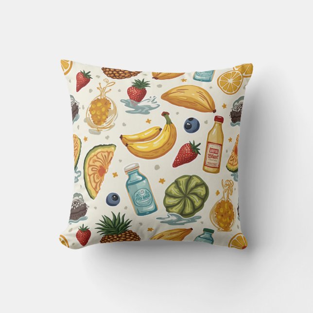 coussin coussin aux fruits d'été (Recto)