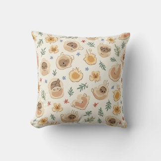 coussin coussin avec motif mignon