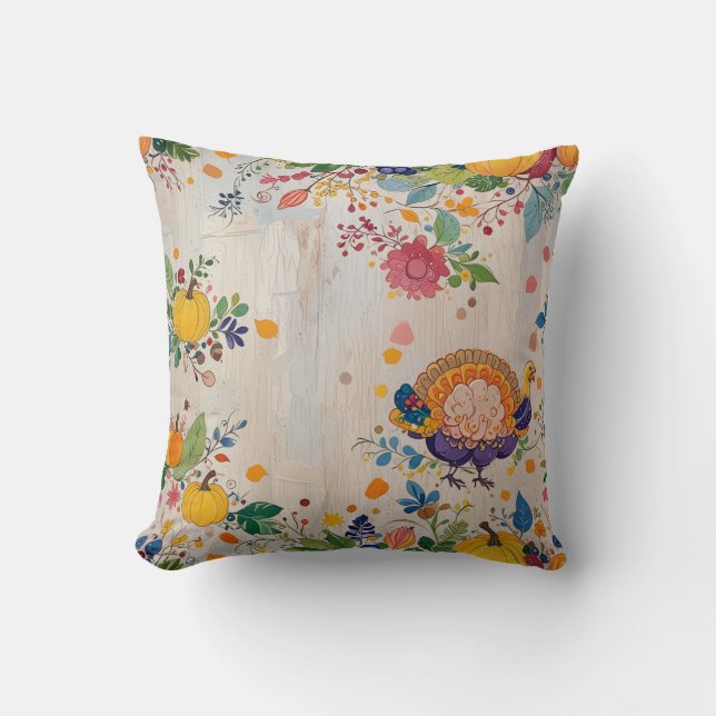 Coussin coussin bon thanksgiving (Recto)