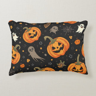 coussin coussin citrouille halloween