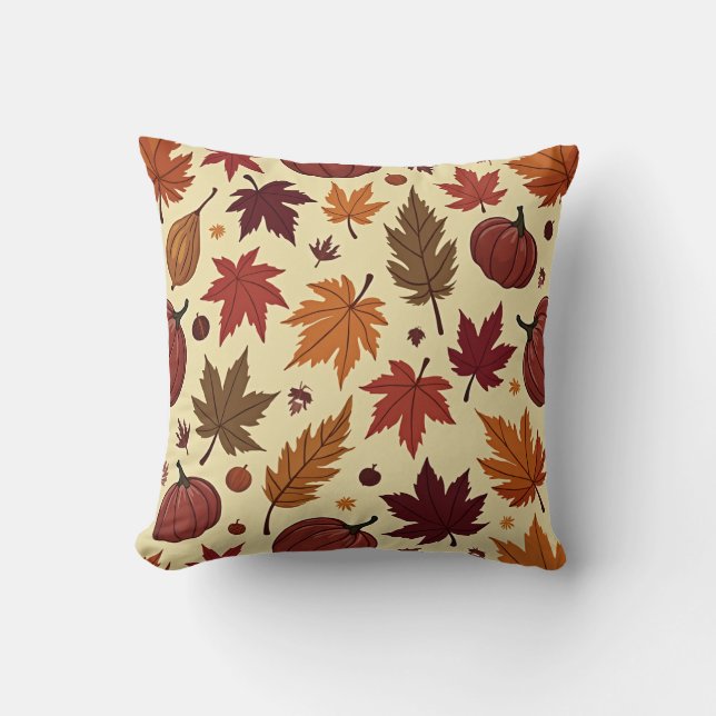 Coussin coussin d'automne (Recto)