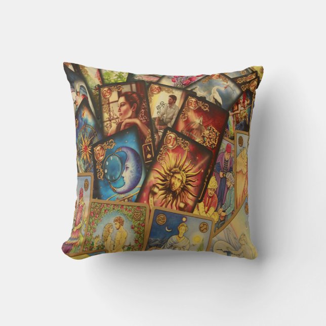 Coussin Coussin de carte Tarot (Recto)