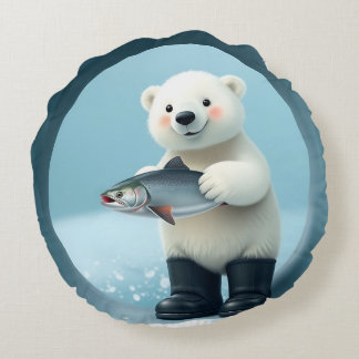 coussin coussin de l'ours polaire