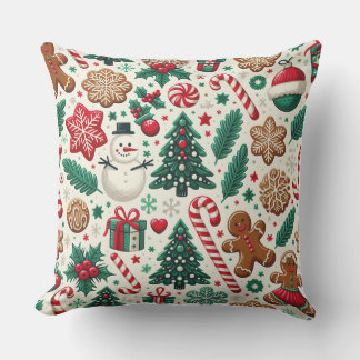 coussin coussin de noël
