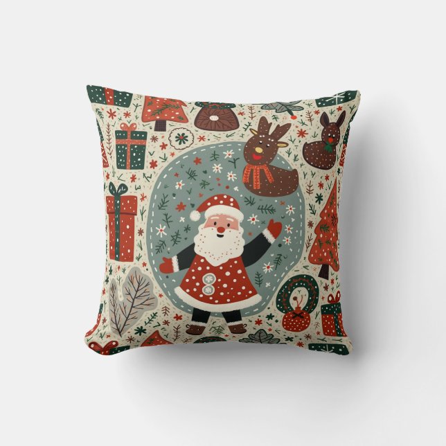 Coussin coussin de Noël (Recto)