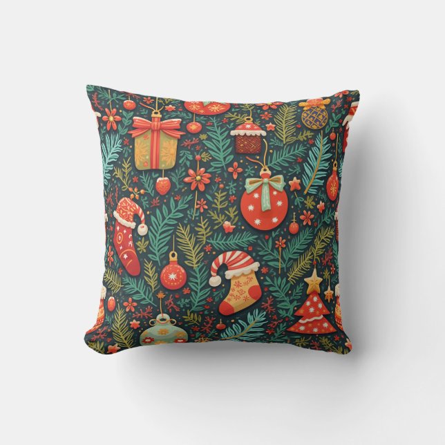 coussin coussin de noël (Recto)