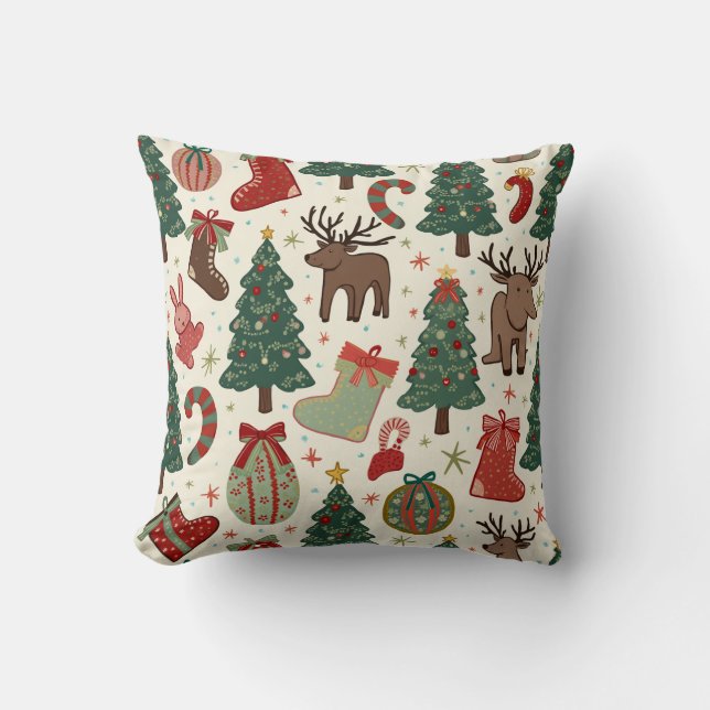 Coussin Coussin de Noël (Recto)